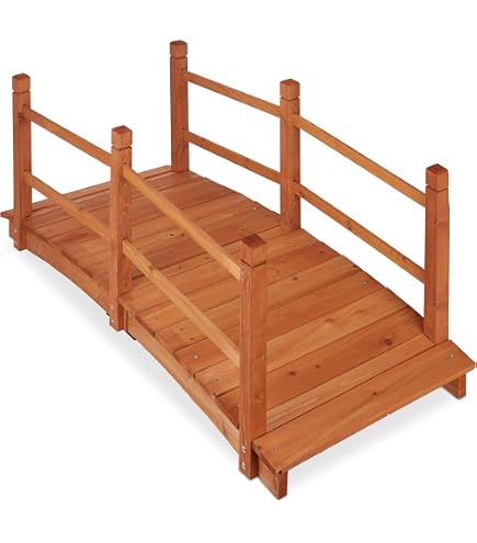 Kit Ornements De Micro Scène Jardin Miniature Avec Pont Et Piscine - Figurines Résine Pour Décoration