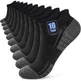 Effeet Men's Women's Ankle Socks 10/20 Pairs, Cotton | 80% Breathable Cotton, Reinforced, Arch Support, OEKO-TEX 100, Ideal f