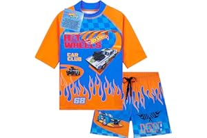 Get Trend Minecraft | Pokemon Swimsuit Set for Boys Teenagers 2 Pcs with Swimming Trunks Boys Rash Vest for Swimming Beach Trip Holiday Essentials