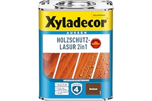 Xyladecor Holzschutzlasur 211 nussbaum 0,75 Liter