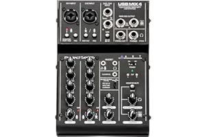 Art Pro Audio USBMix4 - Four Channel Mixer/USB Audio Interface