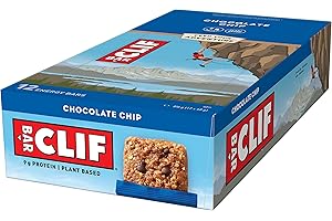 CLIF BAR 12 x Clif Energy Bar 68 g Pépites de Chocolat