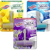 Varklin Toilet Rim Hangerz | Mix Fragrance Pack 3 Toilet Cleaner Rim Block | Automatic Bowl Cleaner | Refreshing Freshness fo