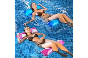 Eutionho Pool Inflatable 2 Pack,Pool Lounger Inflatable Hammock for Swimming Pools with Large Size/Strong Buoyancy/Cool Mesh Design,Inflatable Pool Floats for Adults and swimming pool toys for Kids