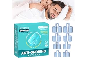 MEMONOTRY Snoring Aids for Men - Anti Snoring Devices Nasal Dilators for Sleeping, Nose Vents Comfortable Snoring Solution, Soft Silicone Reusable