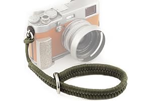 Qiang Ni Camera Wrist Strap - Paracord High-end Camera Hand Strap Wrist Lanyard for DSLR or Mirrorless Camera