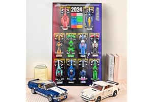 WETCEAOM Cadre Mural pour Lego Speed Champions f1 Car 10-in-1 Building Set, Tableau d'affichage Mural pour Lego 77242,77251,77243,77244,77246 77245 77249 etc, Taille : 75x45 cm (sans modèle)