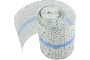 Aokbean 11 Yardas Película de Reparación de Tatuajes Película de Vendaje Impermeable Rollo Protector de Tatuaje Accesorios para Tatuaje para Reparación de Tatuajes (15cm)