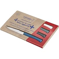 Set De 4 Couteaux De Table OPINEL Bon Appétit + Glam - Couteau à Steak Et Couteaux De Service
