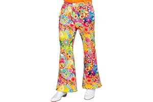 W WIDMANN MILANO Party Fashion - męskie spodnie z lat 60-tych, hippie, Reggae, flower power, disco fever