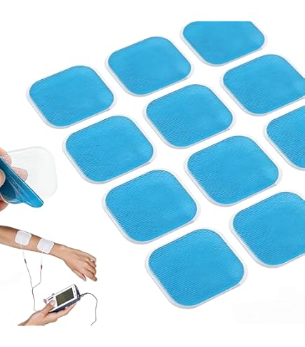 3 Ersatzsets (12 Stück) Gel Pads Tenspad Silver kompatibel mit Beurer EM 59 Heat Geräten. Sparen
