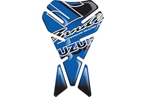 GTTCCG Tankpad - Adhesivo protector de depósito, resina efecto 3D, compatible con Suzuki Bandit GSF 600 650 1200 1250 ABS V3