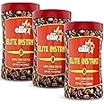 Elite Instant Ground Coffee - 100% Pure Coffee, 200g 3 Pack - Full-Bodied Rich Coffee Granules - Kosher Certified, Coffee Instant Powder - Unique Famous Taste
