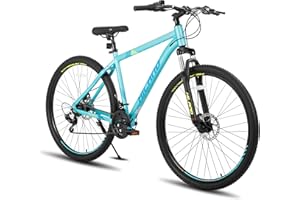 HH HILAND HILAND 29 Inch Mens Mountain Bike, 21 Speed MTB with Aluminium Frame and Disc Brake, Mountain Bicycle For Men, Multiple Colors
