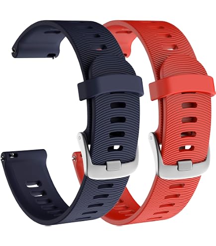 Silicone Cinturino per Garmin Vivoactive 6/5/3, 20mm Flower Sport Bracciali Cinturini di Ricambio per Garmin Vivomove 3/Sport/Style/Luxe/Trend/HR,D2 Air X10/Bounce 2