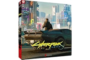 Good Loot Puzzle gamingowe Cyberpunk 2077, Mercenary on The Rise Puzzle, puzzle dla młodzieży i dorosłych, pomysły na czas wolny, inspirowane grą komputerową, 1000 elementów 68,3x48 cm