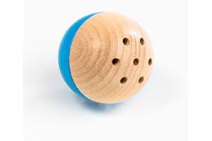 rewoodo Baelly Premium Babyspielzeug Holzspielzeug aus Deutschland (blau)