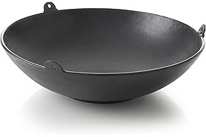 barbecook 2239702000 Wok Accessori per Barbecue, Nero