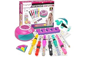 LemonDream Giocattoli Bambina Set Unghie Bambina 6-12 anni,Smalti Bambina Trucchi Bambina 6 7 8 9 10 11 12 anni,Giochi Bambina 6-12 anni Femmina Regalo Bambina