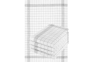 ‎BETZ Betz 5er Set 50 x 70 cm Halbleinen Geschirrtücher extrem strapazierfähig und saugstark Geschirrhandtuch Gläsertuch Jacquard Gläsertücher Küchentuch Handtuch MCT-11 HL grau