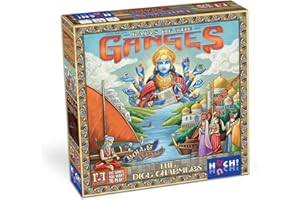 HUCH! Huch & Friends The Dice Charmers Gra Planszowa Rajas of the Ganges, Wielokolorowy, ‎20 x 4.5 x 20 cm