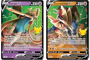 TCG POKEMON Zacian V & Zamazenta V Set Celebrations 16,18/25 carte da collezione