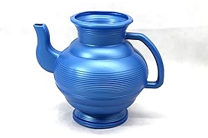 INDIABAZAAR Bathroom/Toilet Lota/Bodna/Toilet Wash Jug/Plastic (Blue)