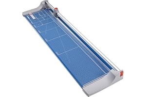 Dahle 448 Paper cutter (up to DIN A0, 20 sheets cutting capacity) 1300 mm, blue, 00448-20422