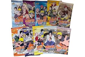HEART FOR CARDS HEARTFORCARDS Naruto Kayou Mystery Booster Vari Animali & Onde – Naruto Shippuden Mystery Booster – Cinese – Originale & Licenza + Protezione per la spedizione Heartforcards (10 Booster)