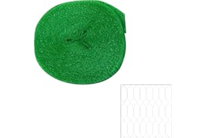 Xclou Teichabdecknetz engmaschig in Grün - Vogelschutznetz 8 x 8 mm für Balkon & Garten - Vogelnetz 8 x 8 mm Maschen - Teichnetz feinmaschig - Abdecknetz für Pool & Teiche - Laubschutznetz / Laubnetz, ca. 8 x 8 m