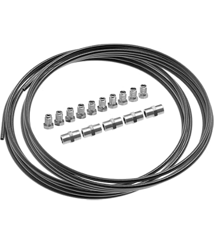2 Tuyaux De Frein Rigides - Diamètre 4.75 Mm - Longueur 750 Mm (75cm) - Filetage M10x1 - Pour Volkswagen