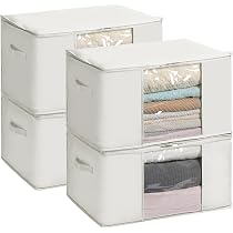 Coperture Per Sari In Cotone Puro – Set Da 12 Sacchetti Riutilizzabili 43x43 Cm – Con Scomparto Per Camicetta E Bottone In Legno