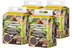 Floragard Tortue Terre Tortue Substrat & Terrarium Terre – Fond pour terrarium
