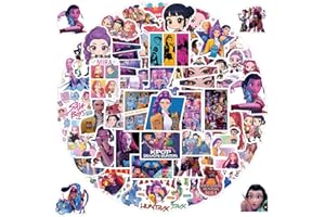 YOIMCKAY Pegatinas K pop Hunters Saja Boys Jinu Derpy Cat Sticker K-pop Merch Anime Rumi Mira Zoey Pegatinas de vinilo impermeables impermeables de vinilo para niños y adolescentes adultos(110piezas)