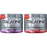 Bigmuscles Nutrition Creatine 155G Blueberry | 50 Servings | Powder Muscle Recovery & Strength & Bigmuscles Creatine 155G Wat