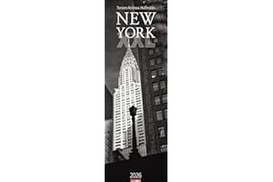 New York XXL Kalender 2026: Reise-Kalender mit 12 atemberaubenden Fotografien gigantischer Häuserschluchten und Wolkenkratzer. Langer Wandkalender ... x 98 cm Hochformat (Reisekalender Weingarten)