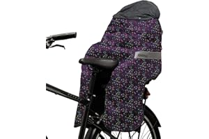 TAAC Opossum termoguscio Compatibile con seggiolini Posteriori da Bicicletta. Copertina Termica Bimbi dai 68 ai 104cm e dai 9 ai 22kg. Guscio Termico Universale. Antivento ed Impermeabile.