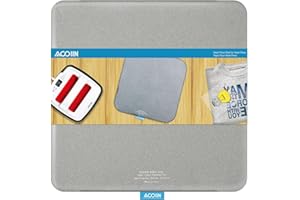 AOOIIN Tapete de prensa de calor para Cricut Easypress 2/Cricut Easypress, tapete de doble cara para proyectos de transferencia de aislamiento de planchado de vinilo HTV, 12 x 12 pulgadas, tapete protector