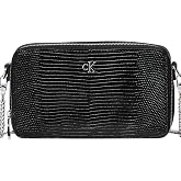 Calvin Klein LIZARD EMBOSSED LTHR MINI WALLET Kadın C&uuml;zdan, Siyah, Tek Beden