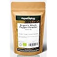 Organic Black Pepper Powder 100g | UK Soil Association Certified