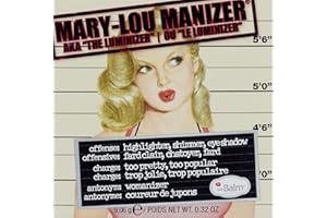 theBalm Mary-Lou Manizer, Honey-Hued Luminizer, Highlighter, 9.6 g