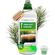 Purgrn Lampenputzergras-Dnger 1 Liter  Schnell wirksame mineralische  Rezeptur  Premium-Flssigdnger mit Spurennhrstoffen  NPK 7+5+6  Strkt  die Widerstandskraft  Fr krftige Ziergrser : Amazon.de: Garten