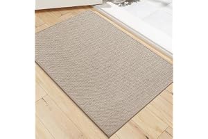 AMFUN 60 x 90 cm dörrmattor inomhus, halkfri gummibaksida, absorberande inomhusdörrmatta, maskintvättbara golvmattor för entr