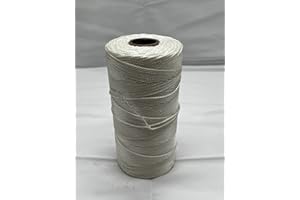 LANEYS SUPPLIES Laneys Upholstery/Craft Nylon White Button Twine 10 Metres