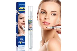 ERAYCEE Wart and Wart Removal Pen, 2 in 1 Wart and Wart Treatment, Safe and Effective Skin Tag Remover for All Skin Types, Foot and Hand Wart Powerful Remover (Blue)