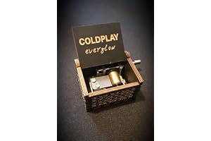 Breizh Licence Carillon in legno, Music Box, Coldplay - Everglow