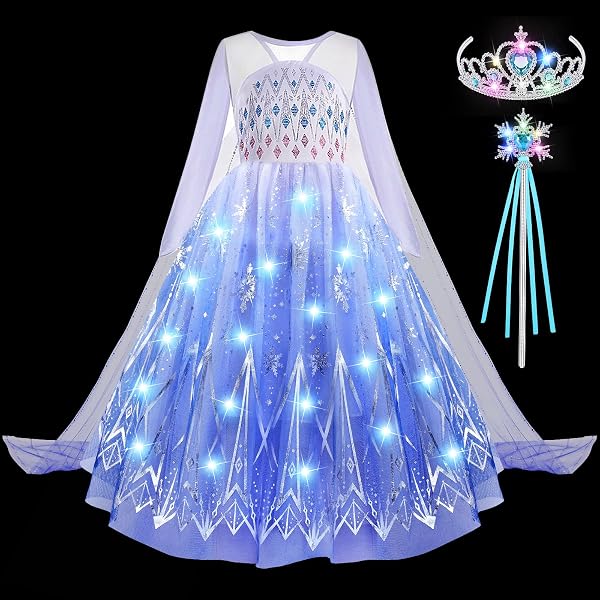 Kit Accessoires Princesse Pour Filles - Couronne, Baguette, Collier, Gants... - Pour Anniversaire Cosplay Couronne Princesse Enfant Kit Accessoires Princesse Pour Filles - Couronne, Baguette, Collier, Gants... - Pour Anniversaire Cosplay Couronne Princesse Enfant