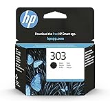 HP 303 Nero, T6N02AE, cartuccia originale HP, compatibile con stampanti HP Tango e Tango X e HP Envy 6220, 6230, 6232, 6234, 