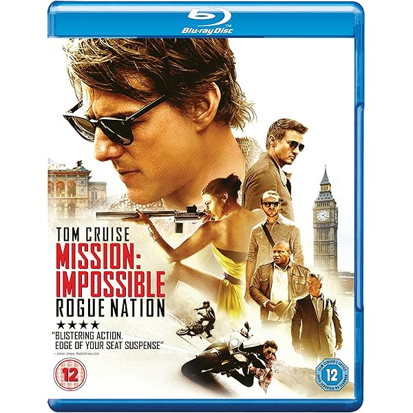 Mission Impossible: Rogue Nation [Blu-ray]: Amazon.co.uk: DVD