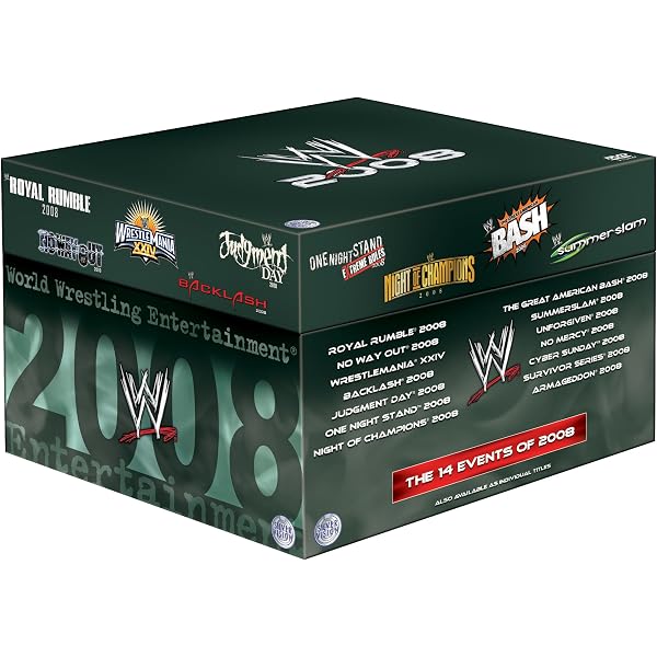 【中古】WWE2008 PPV［DVD］　全14大会セット WWE - 2005 PPV Collection Box Set [17Dvd]: Amazon.co.uk: DVD & Blu-ray